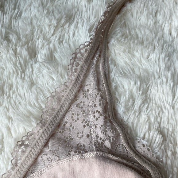 Aerie Lace Halter Bralette -Size Large - Picture 8 of 10